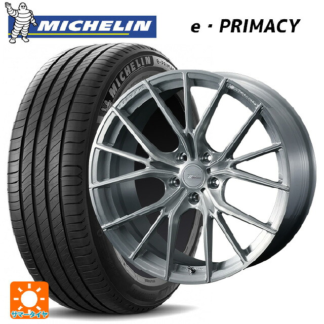 235/60R18 103W MO(メルセデスベンツ承認) ミシュラン 正規品 Eプライマシー ウェッズ エフゼロ FZ-1 BRUSHED 18-8J 国産車用 サマータイヤホイール4本セット