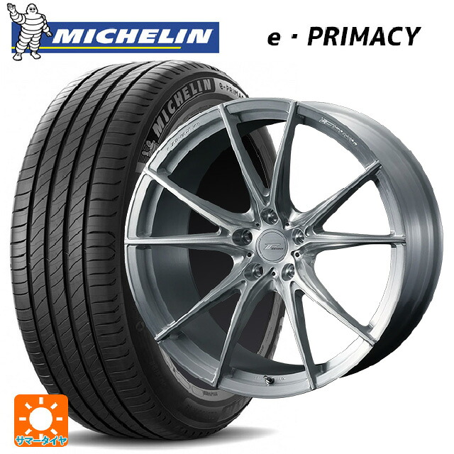235/60R18 103W MO(メルセデスベンツ承認) ミシュラン 正規品 Eプライマシー ウェッズ エフゼロ FZ-2 BRUSHED 18-8J 国産車用 サマータイヤホイール4本セット