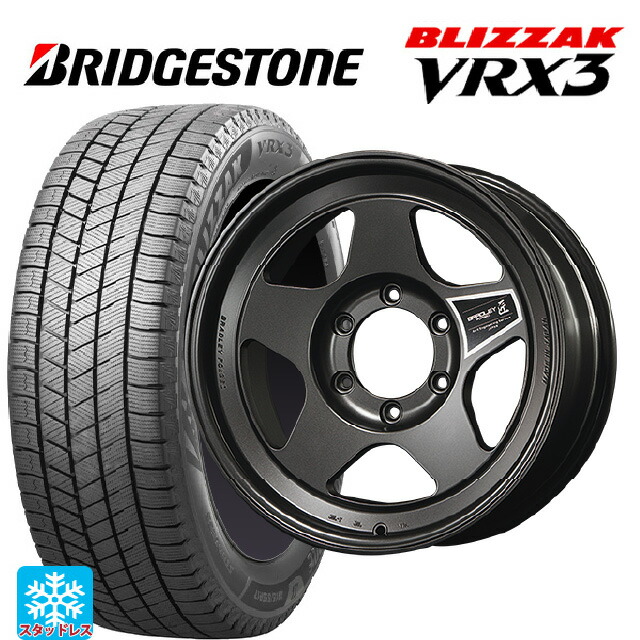レクサス LX(300系)用 2024年製 265/65R18 114Q ブリヂストン ブリザック VRX3 正規品 # 4×4エンジニアリング ブラッドレーフォージド 匠(タクミ マットディープグレイ 新品スタッドレスタイヤホイール 4本セット
