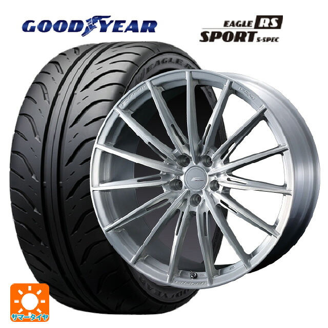 トヨタ GR86(ZN8)用 255/35R18 90W グッドイヤー イーグル RS スポーツ S-スペック ウェッズ エフゼロ FZ-4 BRUSHED 新品サマータイヤホイール 4本セット|タイヤホイール専門店コニシタイヤ