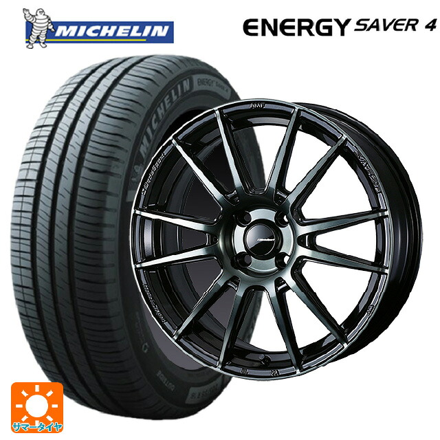 185/65R15 92H XL ミシュラン 正規品 エナジーセイバー4 ウェッズ ウェッズスポーツ SA62R WBC 15-6J 国産車用 サマータイヤホイール4本セット