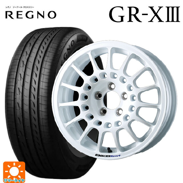 185/60R15 84H ブリヂストン レグノ GR-X3 正規品 # エンケイ エンケイスポーツ RC-G5 White 15-6.5J 国産車用 サマータイヤホイール4本セット|タイヤホイール専門店コニシタイヤ