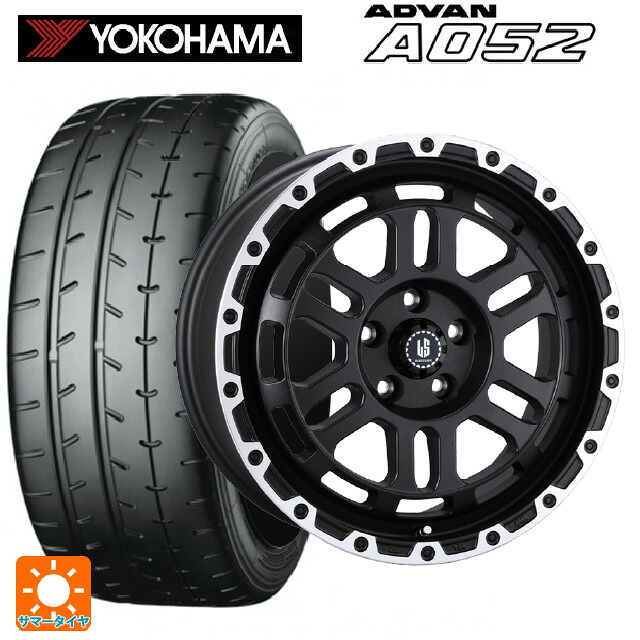 245/40R18 97Y XL ヨコハマ アドバン A052 正規品 阿部商会 ラ・ストラーダ ディスカバー WBRP 18-8J 国産車用 サマータイヤホイール4本セット