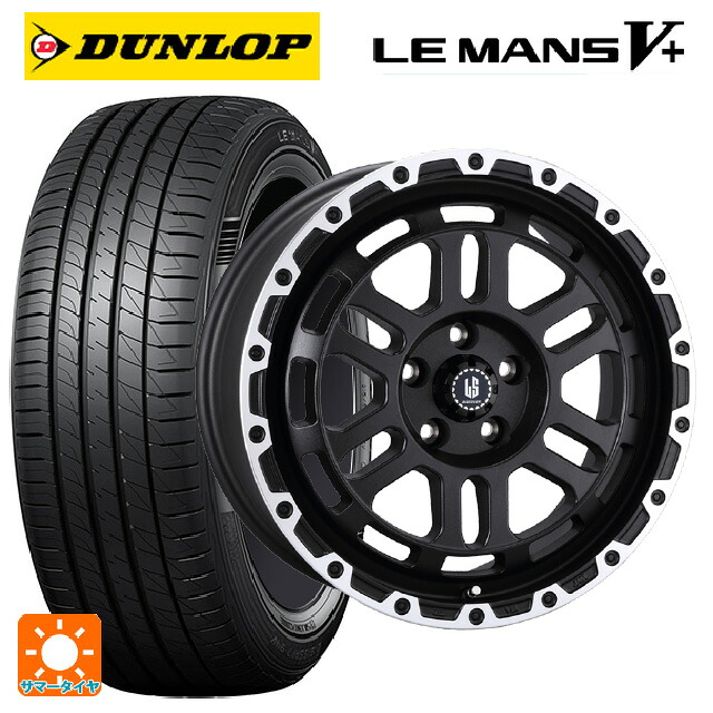 トヨタ GRヤリス(PA系)用 255/35R18 94W XL ダンロップ ルマン5プラス(ルマン5+) 阿部商会 ラ･ストラーダ ディスカバー WBRP 新品サマータイヤホイール 4本セット