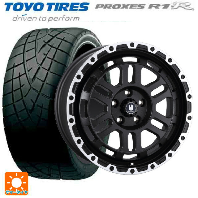 トヨタ GRヤリス(PA系)用 265/35R18 93W トーヨー プロクセス R1R # 阿部商会 ラ･ストラーダ ディスカバー WBRP 新品サマータイヤホイール 4本セット