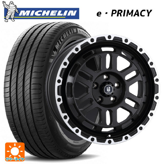 215/55R17 94V ミシュラン 正規品 Eプライマシー 阿部商会 ラ･ストラーダ ディスカバー WBRP 17-7J 国産車用 サマータイヤホイール4本セット