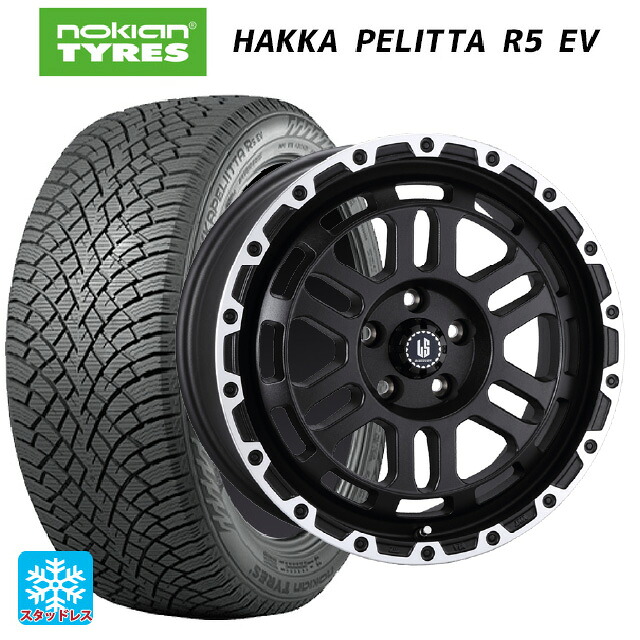トヨタ bZ4X(11/15系)用 235/60R18 107R XL ノキアン ハッカペリッタR5 EV 阿部商会 ラ･ストラーダ ディスカバー WBRP 新品スタッドレスタイヤホイール 4本セット 133,760円
