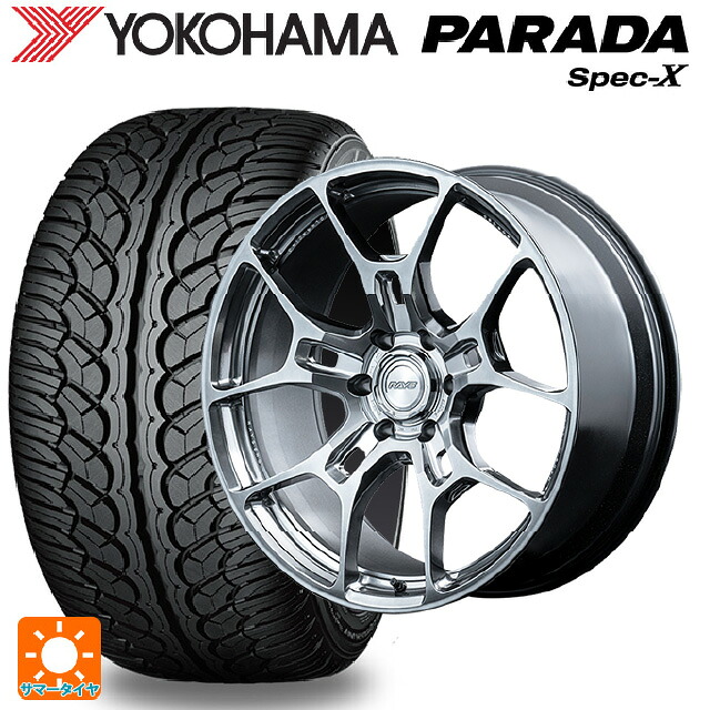 メルセデスベンツ Gクラス(W463A)用 305/40R22 114V ヨコハマ パラダ PA02 レイズ ボルクレーシング G025GC SI 新品サマータイヤホイール 4本セット