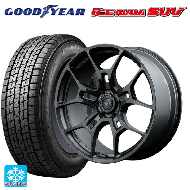 トヨタ ランドクルーザー300(300系)用 2023年製 265/50R22 112Q グッドイヤー アイスナビ SUV # レイズ ボルクレーシング G025GC BT 新品スタッドレスタイヤホイール 4本セット|タイヤホイール専門店コニシタイヤ
