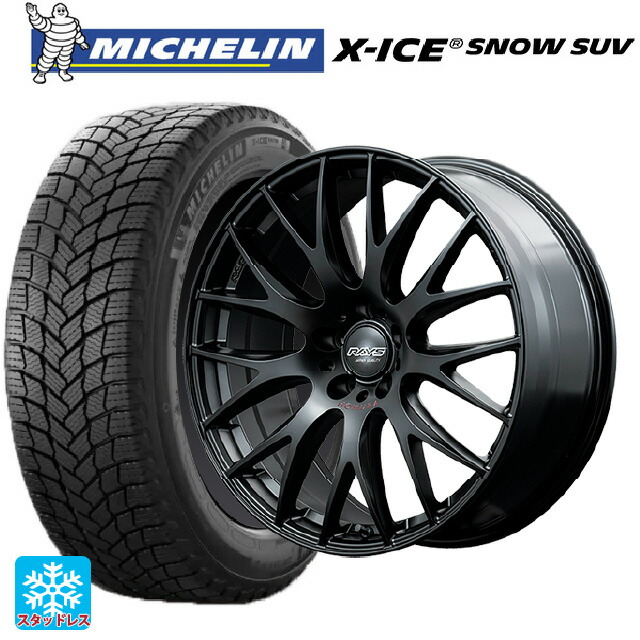 レクサス LM(TAWH15W)用 2025年製 225/55R19 103T XL ミシュラン 正規品 エックスアイス スノー SUV # レイズ ホムラ 2X9 プラス スポーツエディション B7J 新品スタッドレスタイヤホイール 4本セット