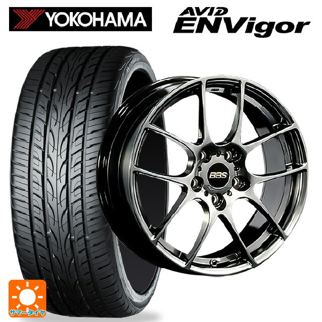 235/45R18 98W ヨコハマ エービット エンビガー S321 BBS RF DB 18-8J 国産車用 サマータイヤホイール4本セット