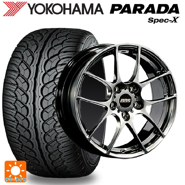 ミツビシ アウトランダーPHEV(5LA GNOW)用 235/60R18 103V ヨコハマ パラダ PA02 BBS RF DB 新品サマータイヤホイール 4本セット｜タイヤホイール専門店コニシタイヤ