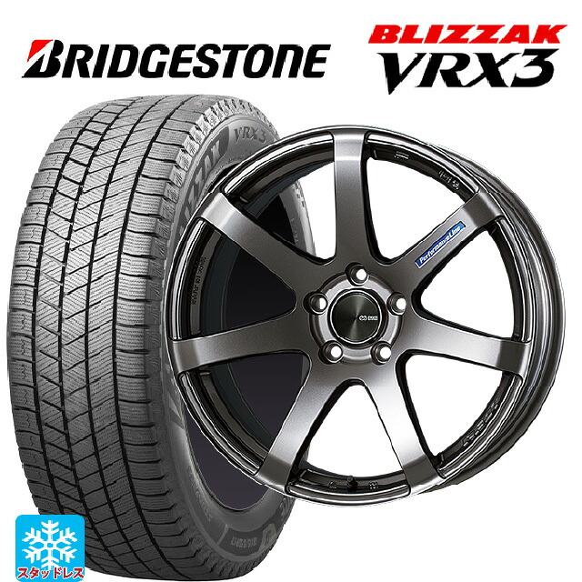 ダイハツ コペン(LA400K)用 165/50R16 75Q ブリヂストン ブリザック VRX3 正規品 # エンケイ パフォーマンスライン PF07 DS 新品スタッドレスタイヤホイール 4本セット