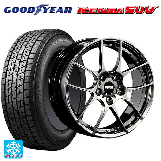 トヨタ RAV4(50系)用 225/60R18 100Q グッドイヤー アイスナビ SUV # BBS RF DB 新品スタッドレスタイヤホイール 4本セット｜タイヤホイール専門店コニシタイヤ