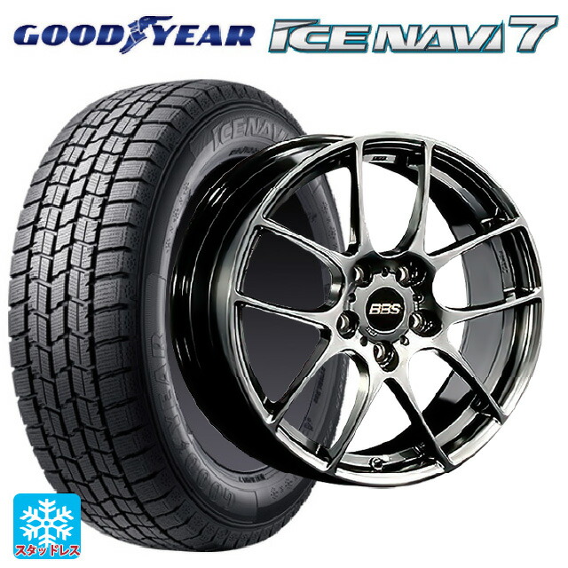 2023年製 225/45R18 91Q グッドイヤー アイスナビ7(数量限定) BBS RF DB 18-7.5J 国産車用 スタッドレスタイヤホイール4本セット