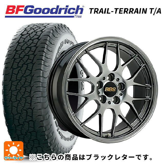 スバル フォレスター(SL系)用 225/55R18 102H XL BFグッドリッチ トレイルテレーン T/A ブラックレター 正規品 BBS RG-R # DB 新品サマータイヤホイール 4本セット|タイヤホイール専門店コニシタイヤ