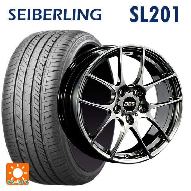 トヨタ GRカローラ(4BA-GZEA14H)用 235/40R18 95W XL セイバーリング セイバーリング SL201(ブリヂストン工場生産） BBS RF DB 新品サマータイヤホイール 4本セット
