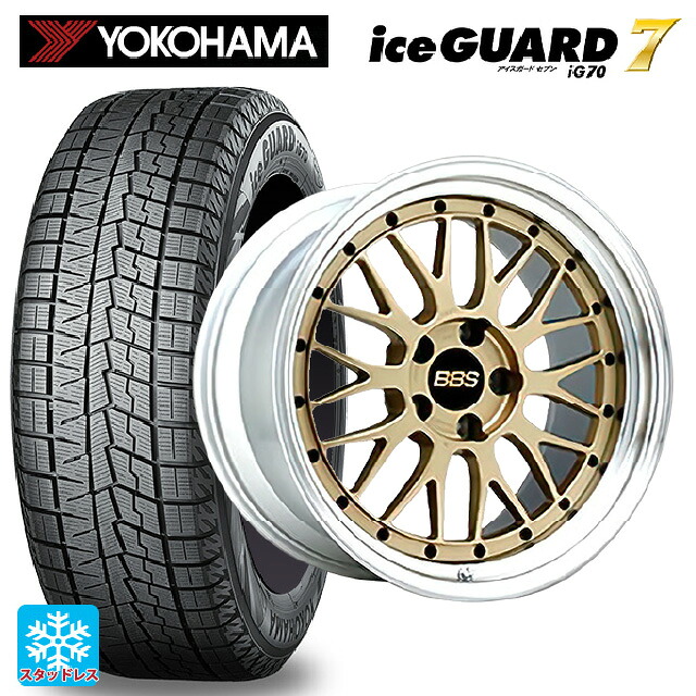 トヨタ アルファード(40系)用 245/45R20 103Q ヨコハマ アイスガード7(IG70) # BBS LM GL-SLD 新品スタッドレスタイヤホイール 4本セット|タイヤホイール専門店コニシタイヤ