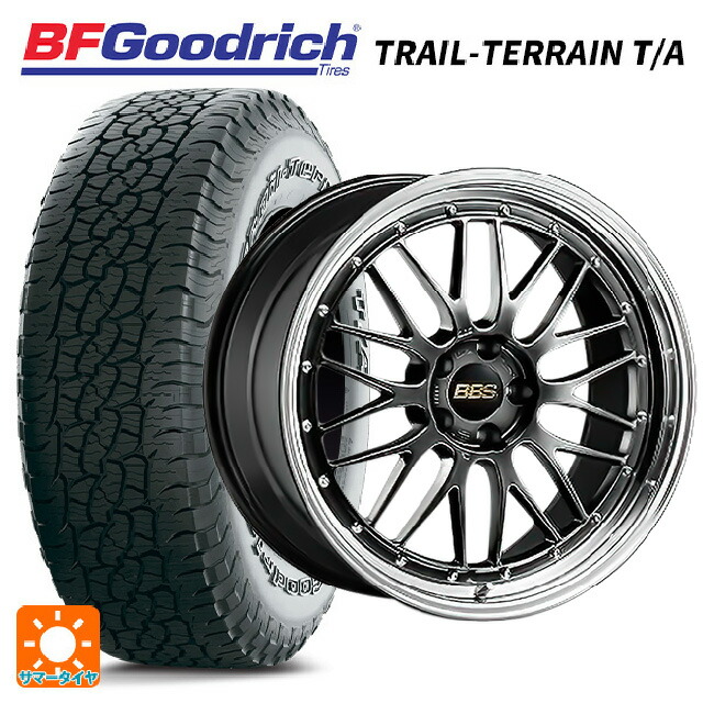 245/65R17 111T XL BFグッドリッチ トレイルテレーン T/A ホワイトレター 正規品 BBS LM DB-BKBD 17-7J 国産車用 サマータイヤホイール4本セット|タイヤホイール専門店コニシタイヤ