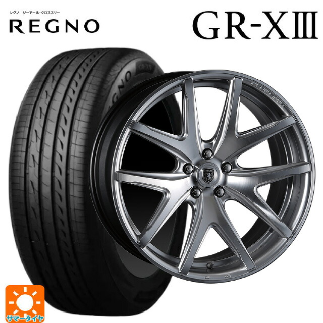 トヨタ アルファード(30系)用 245/40R20 99W XL ブリヂストン レグノ GR-X3 正規品 # クリムソン ヴィエリ FF # HS/ポリッシュ 新品サマータイヤホイール 4本セット