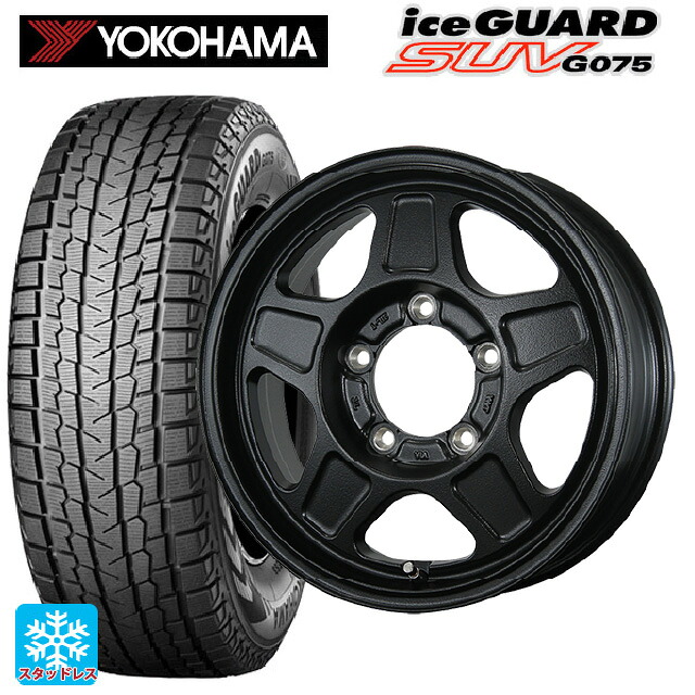 スズキ ジムニーノマド(JC74W)用 2025年製 215/70R16 100Q ヨコハマ アイスガードSUV G075 # トピー ランドフット GWD # R/B 新品スタッドレスタイヤホイール 4本セット
