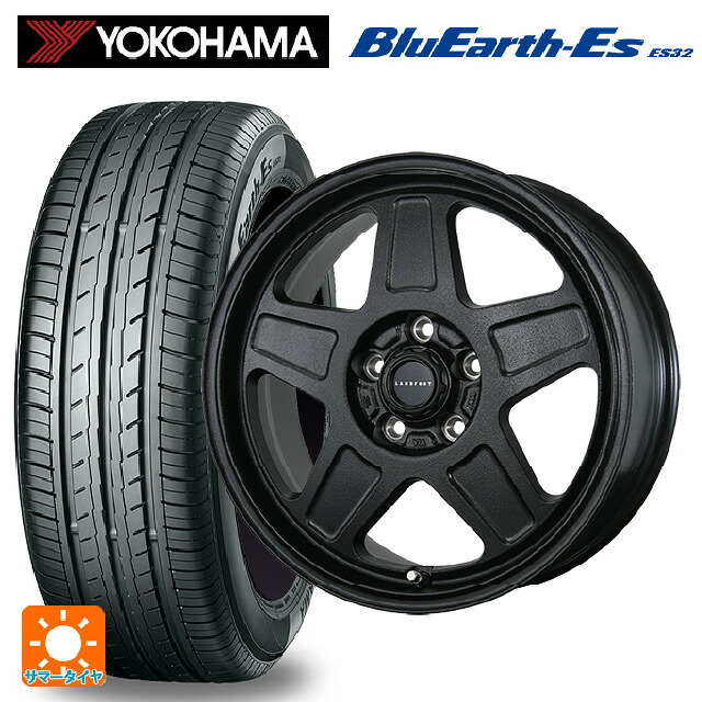 205/50R17 89V ヨコハマ ブルーアースEs ES32 トピー ランドフット GWD # R/B 17-7J 国産車用 サマータイヤホイール4本セット