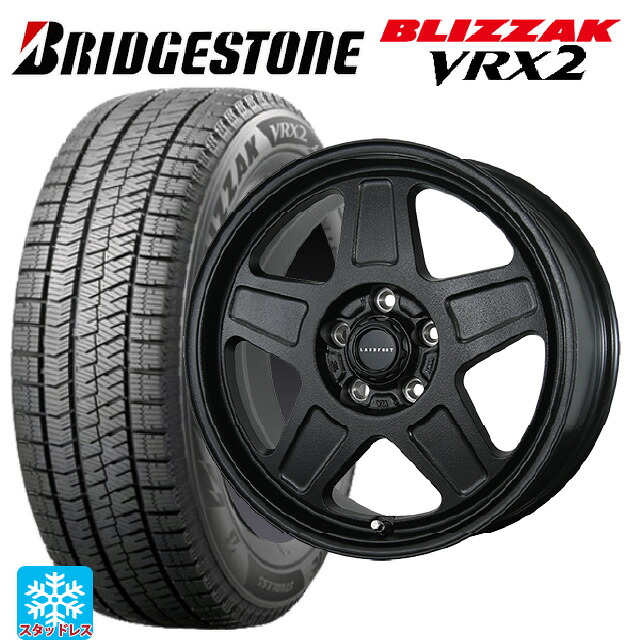 2024年製 195/60R16 89Q ブリヂストン ブリザック VRX2 正規品 トピー ランドフット GWD # R/B 16-7J 国産車用 スタッドレスタイヤホイール4本セット