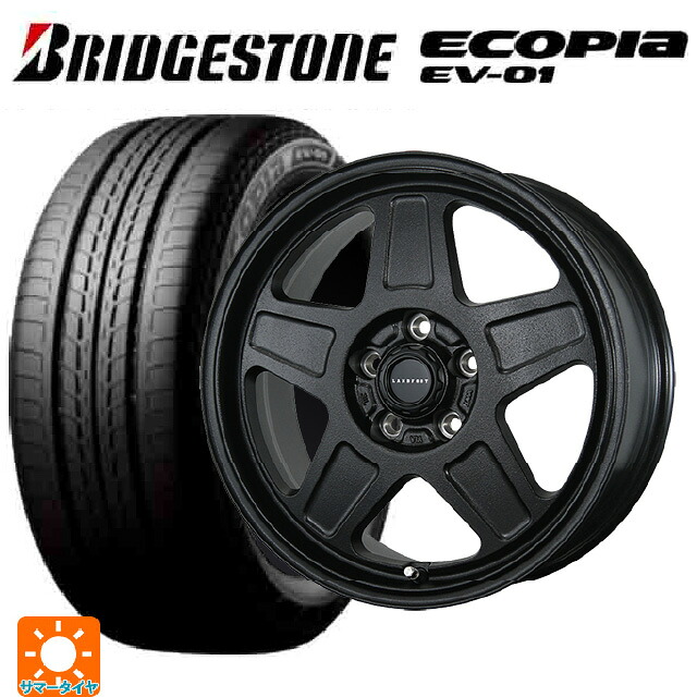 205/55R16 91V ブリヂストン エコピア EV-01 正規品 # トピー ランドフット GWD R/B 16-7J 国産車用 サマータイヤホイール4本セット|タイヤホイール専門店コニシタイヤ