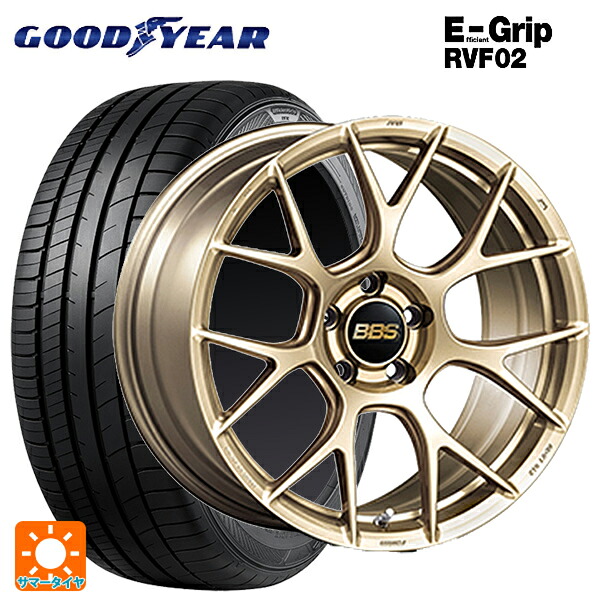 マツダ CX-5(KM系)用 225/55R19 103W XL グッドイヤー エフィシェントグリップ RVF02 BBS RE-V7 GL 新品サマータイヤホイール 4本セット｜タイヤホイール専門店コニシタイヤ