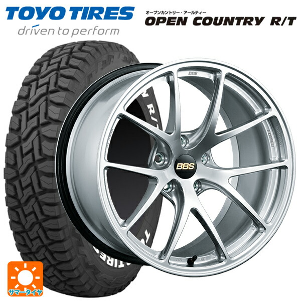 235/70R16 106Q トーヨー オープンカントリー RT ホワイトレター BBS RI-A DS 16-7J 国産車用 サマータイヤホイール4本セット