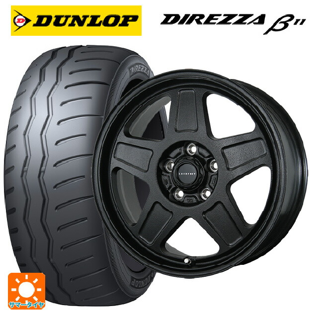 225/45R17 94V XL ダンロップ ディレッツァβ11(B11) トピー ランドフット GWD # R/B 17-7J 国産車用 サマータイヤホイール4本セット