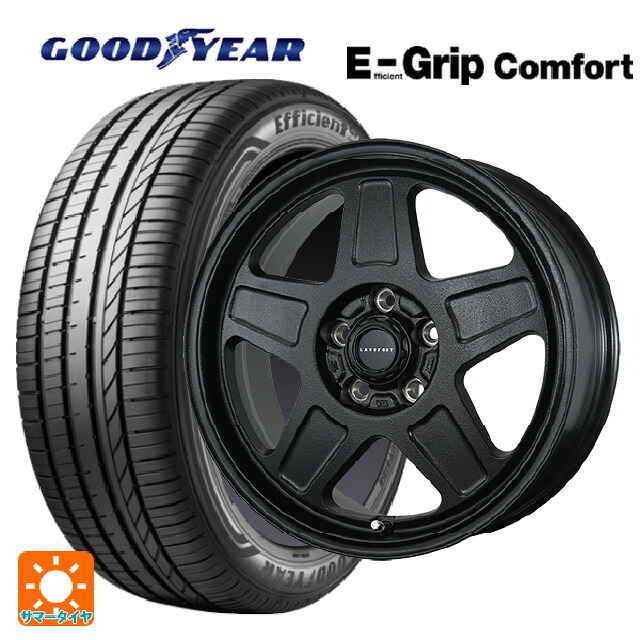 215/50R17 95V XL グッドイヤー エフィシェントグリップ コンフォート トピー ランドフット GWD R/B 17-7J 国産車用 サマータイヤホイール4本セット｜タイヤホイール専門店コニシタイヤ