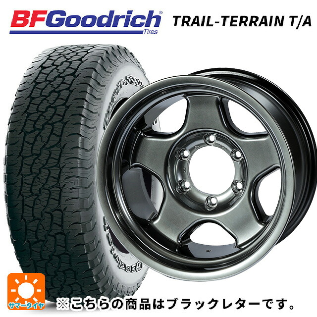 215/60R17 96H BFグッドリッチ トレイルテレーン T/A ブラックレター 正規品 4×4エンジニアリング ブラッドレーV ハイパーブラック2 17-7J 国産車用 サマータイヤホイール4本セット