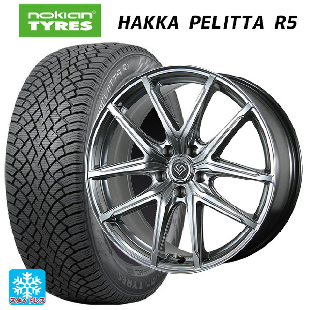 トヨタ アルファード(30系)用 245/40R19 98T XL ノキアン ハッカペリッタR5 トピー ロンギヌス アールイーエックス H/S 新品スタッドレスタイヤホイール 4本セット