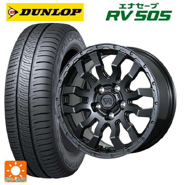 215/60R16 95H ダンロップ エナセーブ RV505 トピー ヴァブロ RR-01 # GM 16-7J 国産車用 サマータイヤホイール4本セット