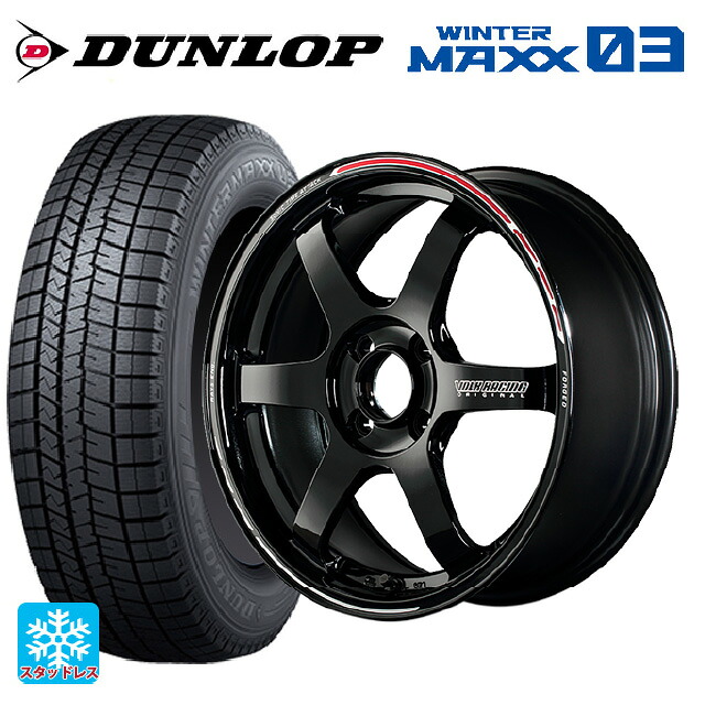 165/55R15 75Q ダンロップ ウィンターマックス 03(WM03) レイズ ボルクレーシング TE37ソニック タイムアタックエディション KR 15-5J 国産車用 スタッドレスタイヤホイール4本セット