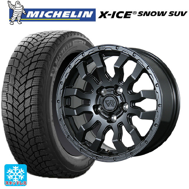 ミツビシ デリカD5(3DA系)用 215/70R16 100T ミシュラン 正規品 エックスアイス スノー SUV トピー ヴァブロ RR-01 # GM 新品スタッドレスタイヤホイール 4本セット