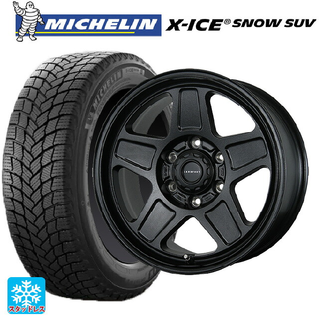 トヨタ ランドクルーザー300(300系)用 265/65R18 114T ミシュラン 正規品 エックスアイス スノー SUV トピー ランドフット GWD # R/B 新品スタッドレスタイヤホイール 4本セット 114,105円