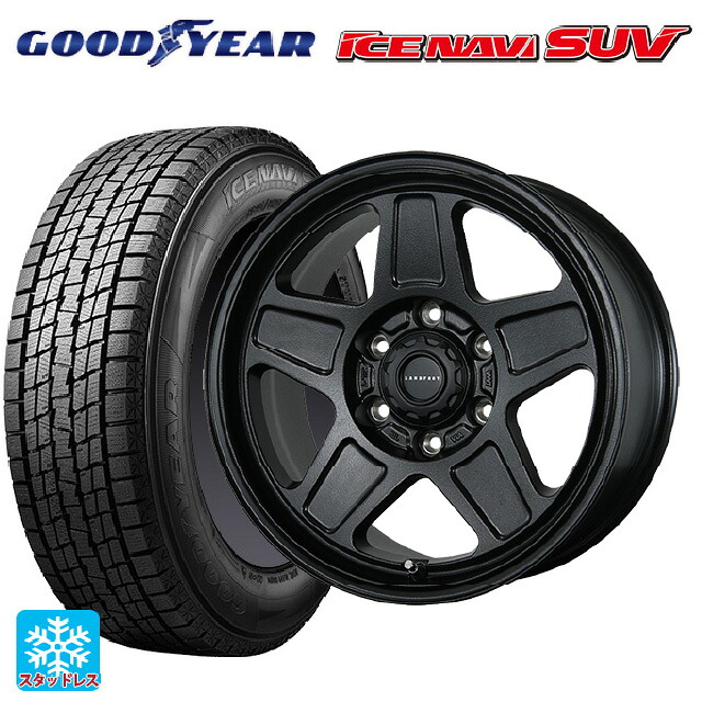 2024年製 275/65R17 115Q グッドイヤー アイスナビ SUV トピー ランドフット GWD R/B 17-8J 国産車用 スタッドレスタイヤホイール4本セット|タイヤホイール専門店コニシタイヤ