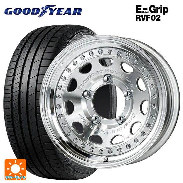 215/65R16 98H グッドイヤー エフィシェントグリップ RVF02 ワーク クラッグ ガルバトレ MSP 16-5.5J 国産車用 サマータイヤホイール4本セット