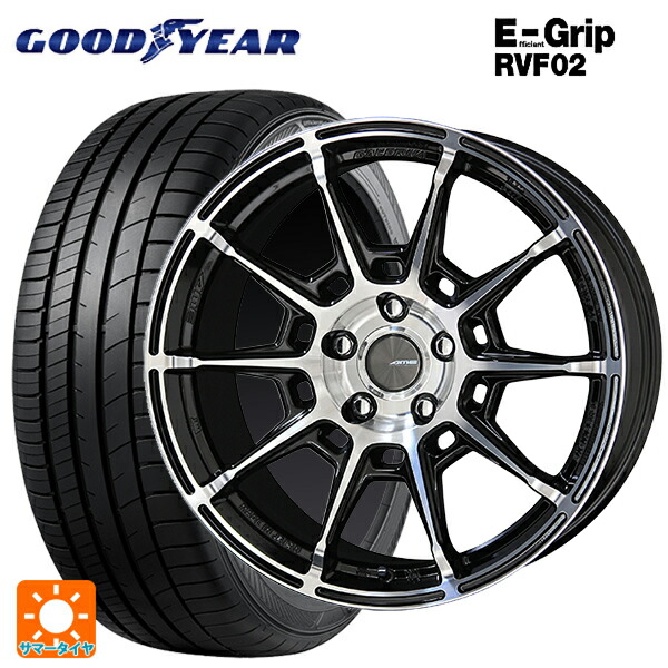 245/40R19 98W XL グッドイヤー エフィシェントグリップ RVF02 共豊 ガレルナ レフィーノ made by エンケイ BP 19-8J 国産車用 サマータイヤホイール4本セット 141,925円