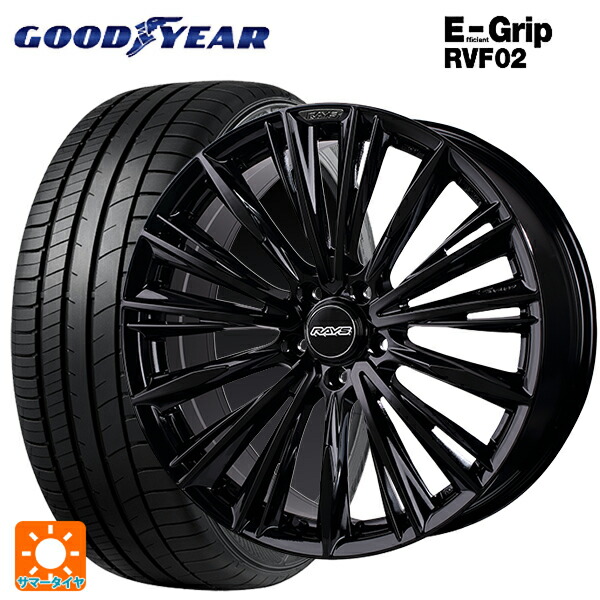 245/40R19 98W XL グッドイヤー エフィシェントグリップ RVF02 レイズ ベルサス クラフトコレクション ヴォウジェ リミテッド GX 19-8J 国産車用 サマータイヤホイール4本セット 161,835円