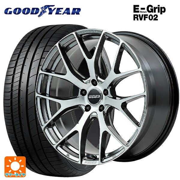 245/40R19 98W XL グッドイヤー エフィシェントグリップ RVF02 レイズ ホムラ 2X7FT QAJ 19-8.5J 国産車用 サマータイヤホイール4本セット｜タイヤホイール専門店コニシタイヤ