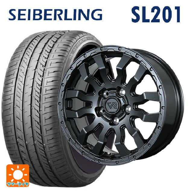 195/60R16 89H セイバーリング セイバーリング SL201(ブリヂストン工場生産） トピー ヴァブロ RR-01 GM 16-7J 国産車用 サマータイヤホイール4本セット｜タイヤホイール専門店コニシタイヤ