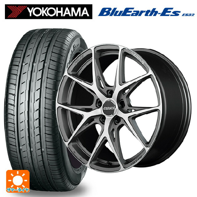 トヨタ アルファード(30系)用 245/40R19 94W ヨコハマ ブルーアースEs ES32 レイズ ベルサス クラフトコレクション VV21S G8J 新品サマータイヤホイール 4本セット