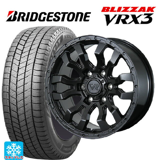 レクサス LX(300系)用 265/65R18 114Q ブリヂストン ブリザック VRX3 正規品 # トピー ヴァブロ RR-01 # GM 新品スタッドレスタイヤホイール 4本セット 120,035円