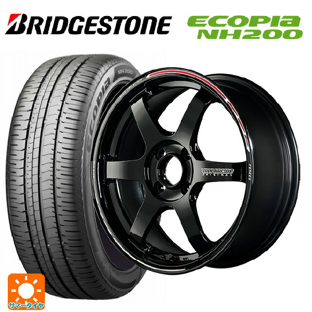 マツダ ロードスター(ND系)用 195/50R16 84V ブリヂストン エコピア NH200 正規品 レイズ ボルクレーシング TE37ソニック タイムアタックエディション KR 新品サマータイヤホイール 4本セット｜タイヤホイール専門店コニシタイヤ