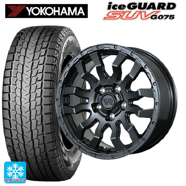 ミツビシ デリカD5(3DA系)用 2025年製 215/70R16 100Q ヨコハマ アイスガードSUV G075 # トピー ヴァブロ RR-01 # GM 新品スタッドレスタイヤホイール 4本セット