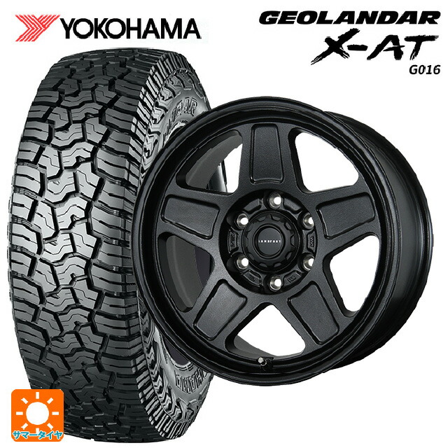 275/65R17 121/118Q ヨコハマ ジオランダー X-AT G016 ブラックレター 正規品 トピー ランドフット GWD # R/B 17-8J 国産車用 サマータイヤホイール4本セット 103,335円