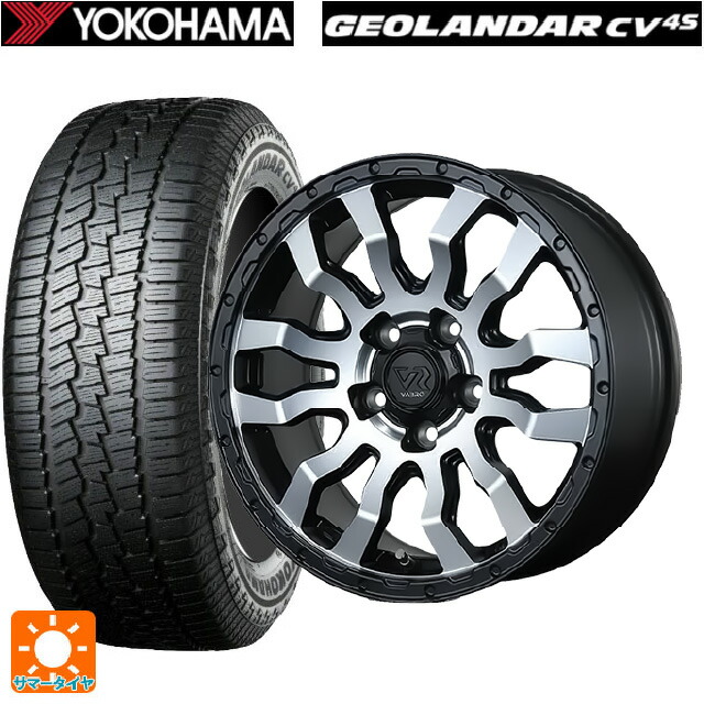 ミツビシ デリカD:5(3DA系)用 215/70R16 100H ヨコハマ ジオランダー CV G058 正規品 トピー ヴァブロ RR-01 # MC 新品サマータイヤホイール 4本セット